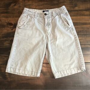 American Eagle Bermuda Jorts Shorts Womens 28 Gray Longboard Cotton Coast